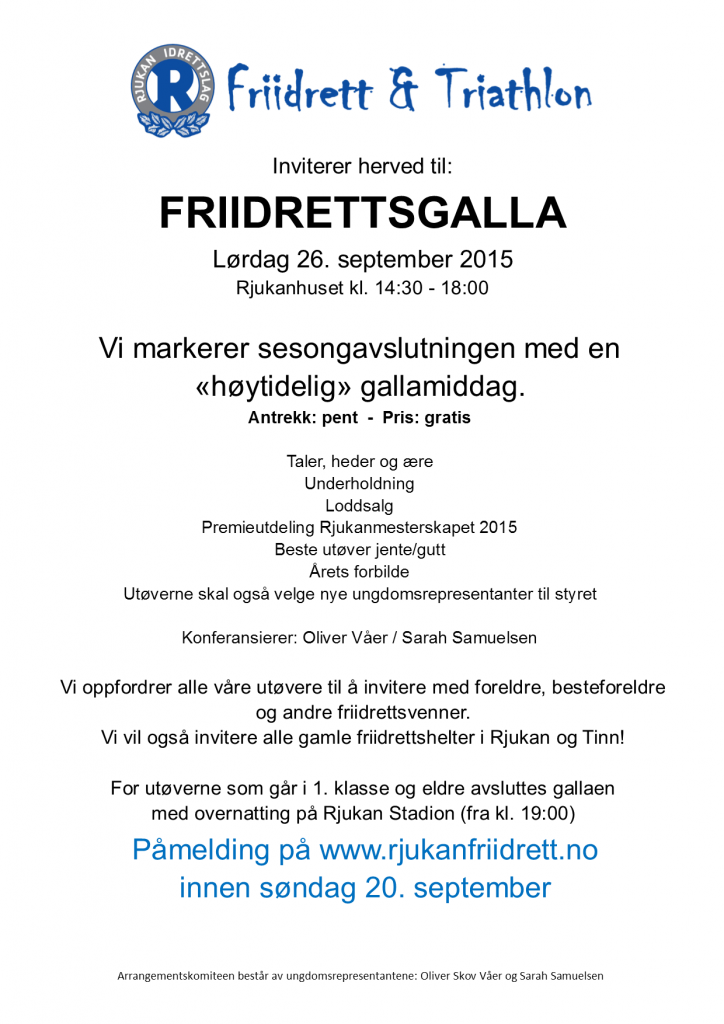 20150922 Friidrettsgalla invitasjon